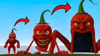EVOLUTION OF NEW MUSCLE PEPPER BRAINROT FAMILY In Garry's Mod!