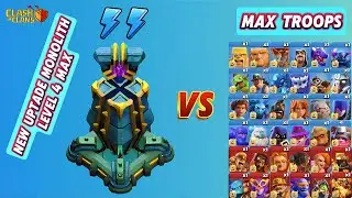 NEW UPTADE MONOLITH (Level 4 Max) vs MAX TROOPS | Clash Of Clans