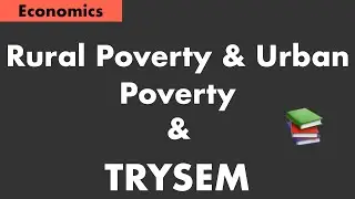 &ldquo;Rural/Urban Poverty&rdquo; & &ldquo;TRYSEM&rdquo;(short 9otes)...#1920stech #economics #viral #shorts #youtubeshorts