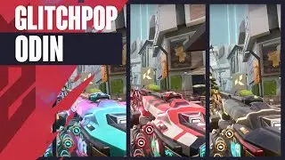 Glitchpop Odin Skin Showcase [4K] - Valorant Glitchpop Skins