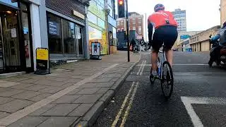 Two kabyle Algerian Cyclists in Bristol,جزائري سيكليست في بيريطانيا