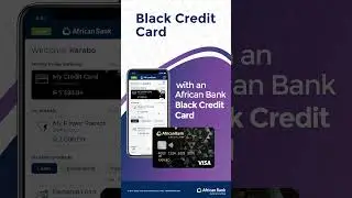 African Bank Black Credit Card | Bank on the go