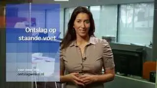 ONTSLAG OP STAANDE VOET