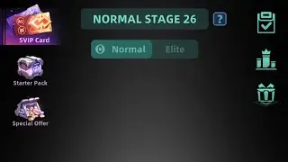 Galaxy Defense Fortress Guard | Normal Stage 26 | Perfect Clear 