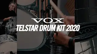The Vox Telstar Drum kit with Bob Henrit of The Kinks