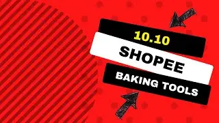 10.10 SHOPEE BAKING TOOLS #trending  #cake  #shopee