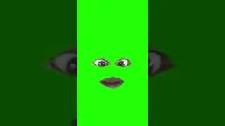 Green Face 👀 Effect #greenscreen #green #memes