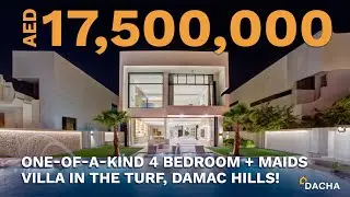 VILLA DIVINE | FULLY UPGRADED W/ GOLF COURSE VIEW | DAMAC HILLS