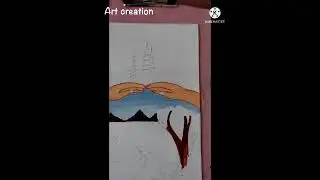 world wetlands day painting /water color 🎨 Theme 2022-