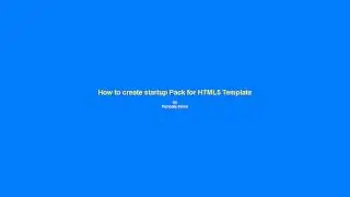How to create HTML5 Starter Pack
