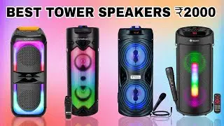 Top 5 best tower speakers under 2000 | Best bluetooth party speaker under 2000