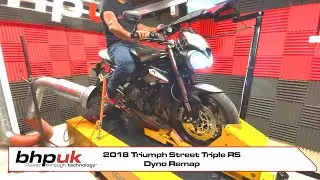 Triumph Street Triple 765 RS  BHP UK Custom ECU Remapping