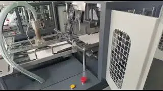 Burger box erector machine #foodpackingmachine #boxformingmachine #burgerboxmakingmachine