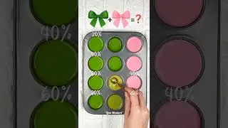 &ldquo;Pastel Contrast: 4 Fresh Colors from Green & Pink Mix!&rdquo; #colormixing #colorpalette #artshorts