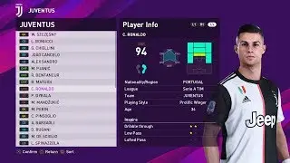 eFootball PES 2020 - Juventus Player Ratings