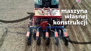 MASZYNA WŁASNEJ KONSTRUKCJI DO UPRAWY PASOWEJ Z SIEWNIKIEM DO KUKURYDZY - #186 nawozy nonstop