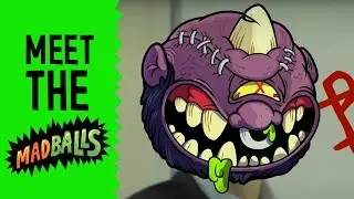 Best of HORNHEAD - MEET the MADBALLS ⚫ MADBALLS Cartoons