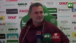 &Ccedil;orum FK teknik direkt&ouml;r&uuml; Tahsin Tam'dan Bursaspor yorumu