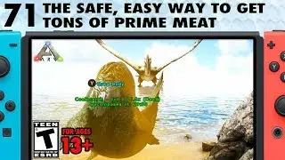 71: The Easy Way to Get Prime Meat on Ark: Hunting With a Seagull - The Ark Switch Survival Guide