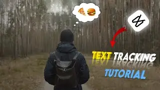 Text Tracking As you Walk In CapCut | Capcut Text Tracking Editing Tutorial |#capcuttutorial
