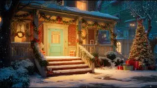 warm holiday glow 🎄 vintage christmas oldies playing in another room