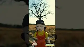 💖Squid Game Doll Gone Wild?! 🤯 Unexpected Chaos in 5 Seconds! #shorts