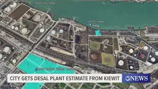 City gets desal plant estimate from Kiewit