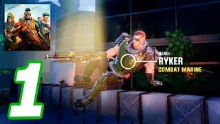 Hero Hunters -Gameplay Walkthrough Part 1 - 1-3 Levels (Android)