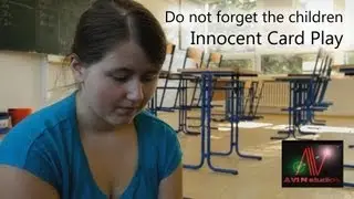 Do not forget the children - Innocent Card Play by AVINstudios