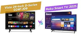 Сравнение 24-дюймового и 32-дюймового телевизоров VIZIO и Roku 📺🔥 Smart TV | AirPlay, Chromecast,...