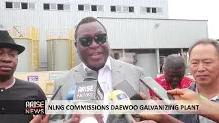 NLNG COMMISSIONS DAEWOO GALVANIZING PLANT