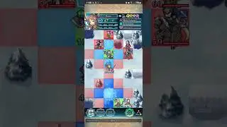 [FEH] 1 TURN INFERNAL HUGH & NIIME BHB LIMITED HERO BATTLE #shorts #feh #feheroes #gaming #games