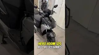 New Hero Xoom 125 All Accessories 💯 #heroxoom #heroxoom125 #125cc #scooter