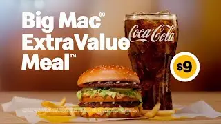 McDonald's Big Mac Extra Value Meal Commercial (2025)