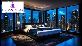 Rainy Night Repose: Drift into Relaxation with Dark Bedroom Rain Sounds 🌧️🌃
