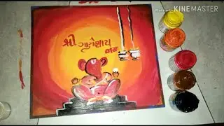 Ganesh drawing easy // DRAWING BUY // DESAI DHRUV // DDART AND CRAFT