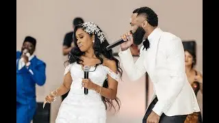 Bride & Groom Freestyling at their Houston Wedding. WHO WON?