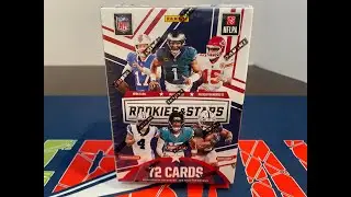 Opening a Blaster Box of 2025 Panini Rookies and Stars Football! Not A Bad Box For A Giants Fan!!