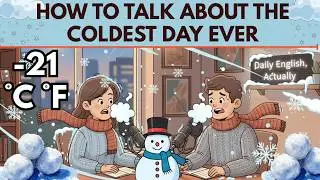 How to Describe Freezing Weather Like a Native | Brutal Cold & Frostbite | English Podcast