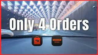 A Slow Lunch Delivery Shift in Las Vegas&hellip; 4 Orders, 33 Miles