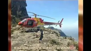 Bombeiros encontram corpos de pilotos v&iacute;timas de acidente na Serra do Cara&ccedil;a