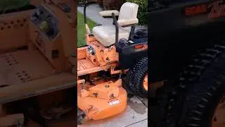 23-сильный Kawasaki столкнулся с проблемой холостого хода (Scag Fluid), смотрите полное видео, ка...
