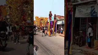 Odong odong jelangkung pake topeng monyet #odongodong #sunatan #ibuhajat #danceviraltiktok