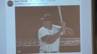 Ted Williams teaching swing path