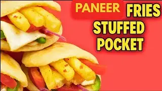 [Full Recipe] Paneer Fries Stuffed Pockets| Soft Tawa Buns Without Oven| Veg Snacks by Shaheen Khan