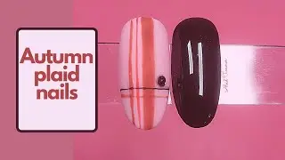 Autumn Plaid Nail Art | My own stash