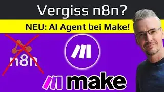 Besser als n8n?  DER neue Make com AI Agent macht alles anders!