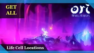 All Life Cell Locations - Ori and the Will of the Wisps