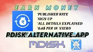 EARN MONEY USING ANDROID MOBILE THROUGH MDISK  IN TAMIL WITH PROOF ||PDISK ALTERNATIVE MDISK