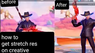 how to get stretch res on (creative destruction)